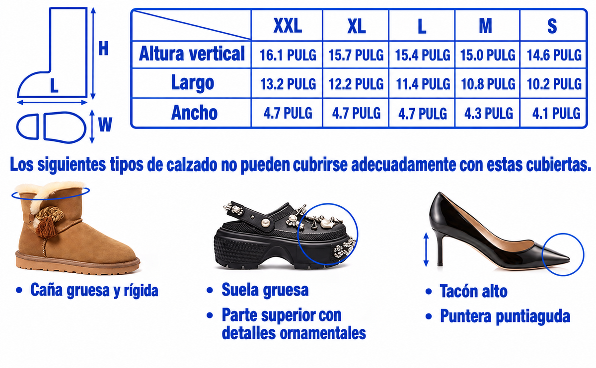 Protector Impermeable de Zapatillas